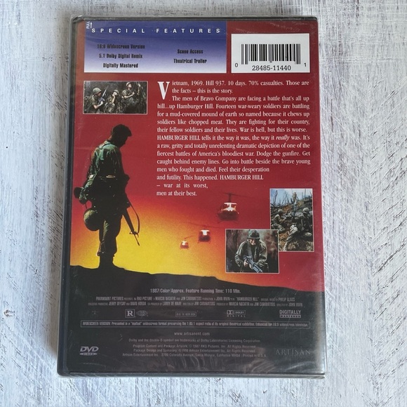Hamburger Hill DVD - Picture 2 of 2